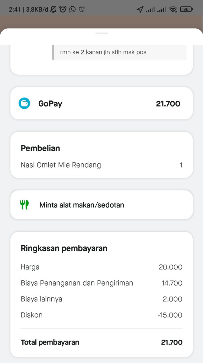 flwmngou's tweet photo. Makasih banget @gojekindonesia udah nyelamatin anak kos di bulan Ramadhan 😭  

Tadi pagi baru nyadar belum punya sahur, mau keluar tapi dingin banget. Pas buka Gofood ternyata lagi banyak promo 😩🫶

Yuk, gas pake promo Ramadhan biar sahur kalian anti ribet!  

#GSKSmg2025 https://t.co/Cit2wW4edK