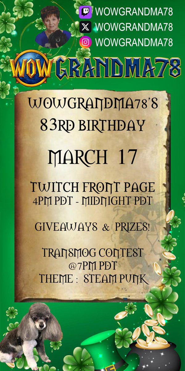 Looking forward to seeing all of you.