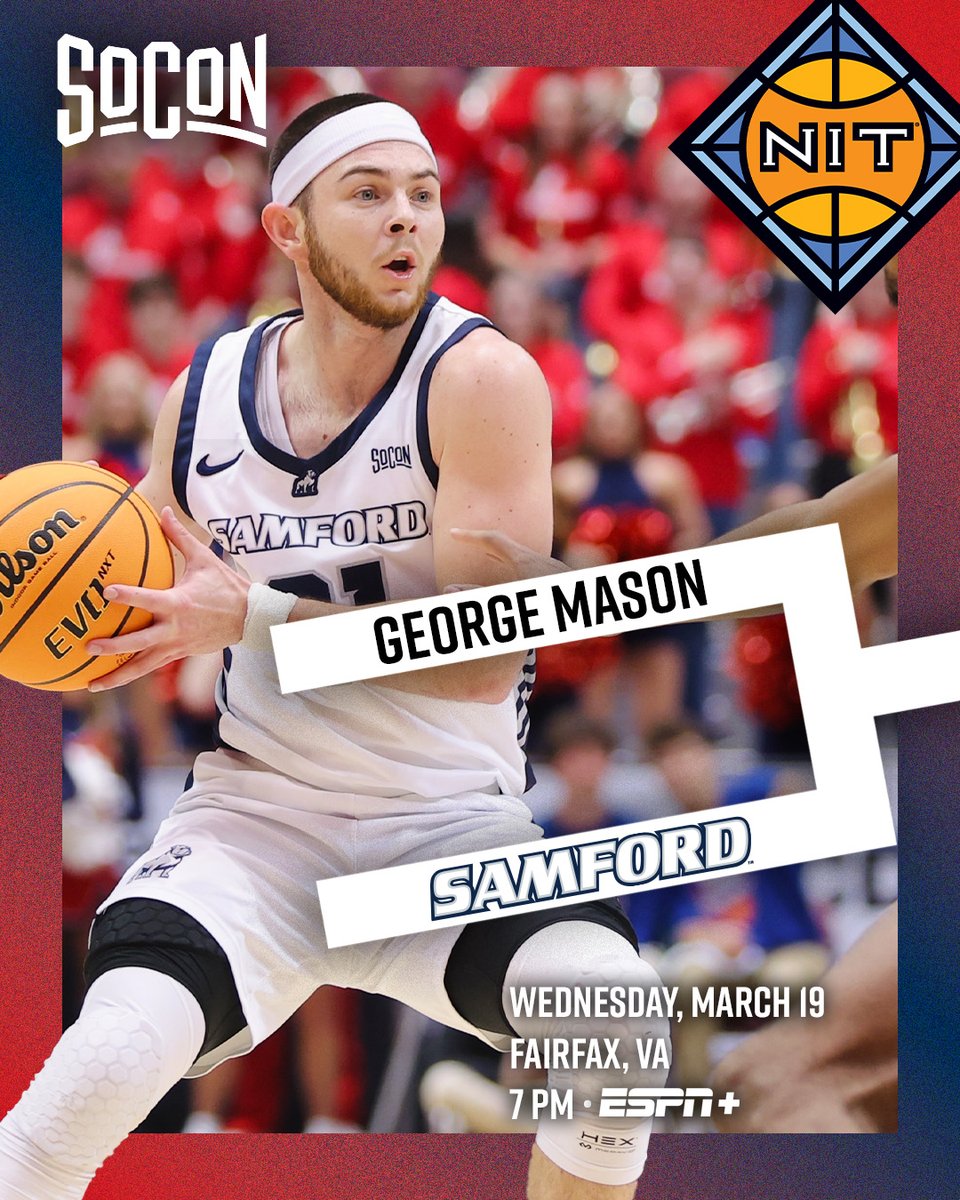The Bulldogs are set to face George Mason this Wednesday in the 2025 <a href="/NITMBB/">NIT</a>! | <a href="/SamfordMBB/">Samford Men's Basketball</a> x #itsallhere