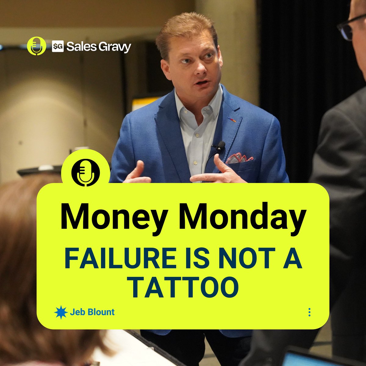 Early bird sneak peek. This week's Money Monday episode of the Sales Gravy podcast is live. Listen here: podcasts.apple.com/us/podcast/fai…

Sales can be bruising. Each rejection takes a piece out of you and can feel like a blow to your self-worth. It’s easy to internalize it.

Over time, a