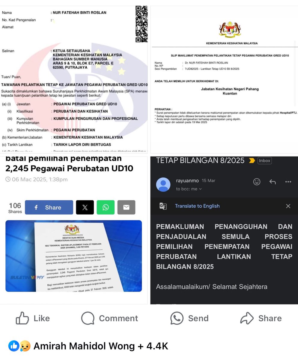 StratCommX's tweet image. Janganlah buat macam ni. @KKMPutrajaya tak belajar dari kesilapan lagi ke? 

cc: @DrDzul