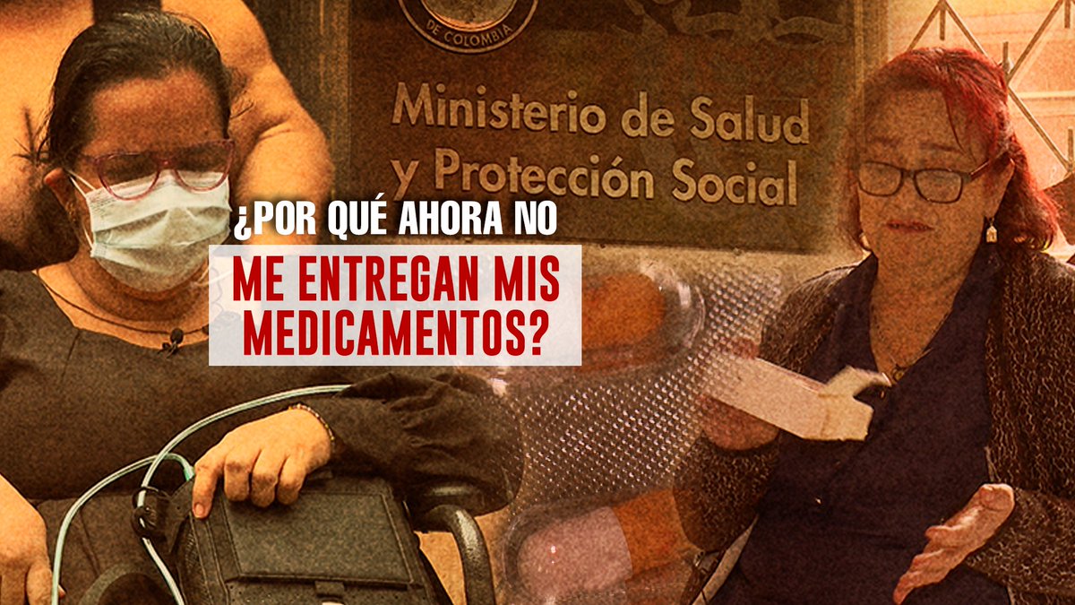 ¡Estamos al aire en #SéptimoDía! Hoy, conozca una investigación de Diego Guauque sobre pacientes que denuncian no están recibiendo sus medicamentos. Testimonio de colombianos con graves complicaciones.

Vea en 👉 acortar.link/B9y3pQ y participe con #Medicamentos