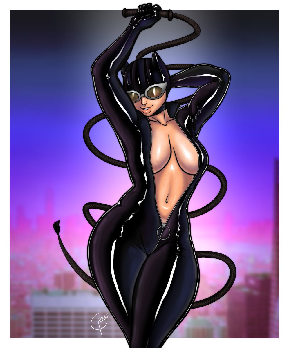 CFirster_Art's tweet photo. Catwoman / Selina Kyle (DC) - touch ups and detail shots #catwoman #selinakyle #dc #batman https://t.co/U6wdtog0lG