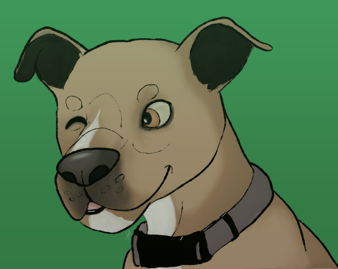 crearsys's tweet photo. Lil pupper art ronight! https://t.co/wxUbFcs7Gx