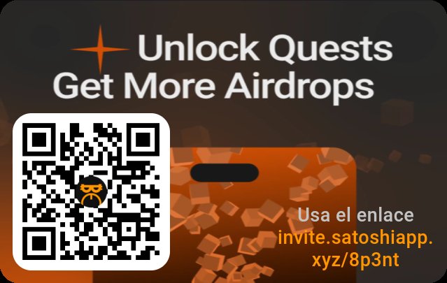 invite.satoshiapp.xyz/8p3nt
Únete a mí en la aplicación Satoshi, en la que confían más de 16 millones de usuarios. Gana fichas gratis de los principales proyectos de web3. Registrarse es rápido y sencillo. ¡Hagamos crecer nuestras carteras de criptomonedas juntos!
