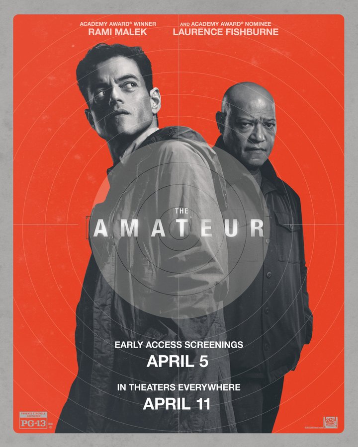 Exclusieve poster van The Amateur