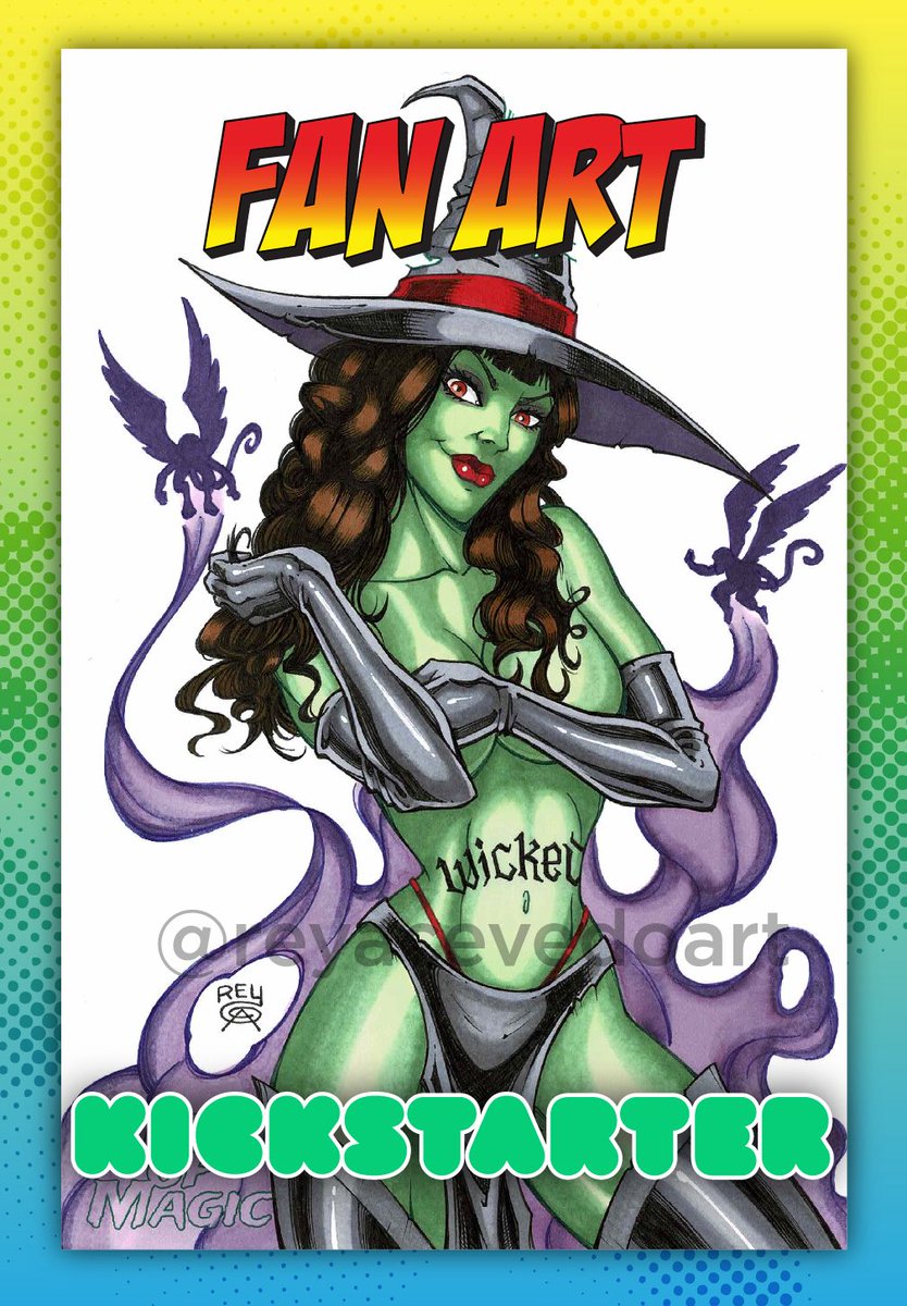 5 Days left to back my Kickstarter. You can select the sketch cover reward and I will draw ANY character of your choice.
kickstarter.com/projects/70389…
#fanart #wicked #sketchcover #kickstarter #dorothy #cosplay #sketchbook #drawing #witch #wizardofoz #copicsketchmarkers #reyacevedoart