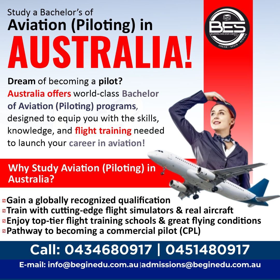 BeginEdu's tweet photo. 🌍 Gain top-tier training, real flight experience, and a pathway to becoming a commercial pilot (CPL). Contact us today! https://t.co/27mI3MT43O