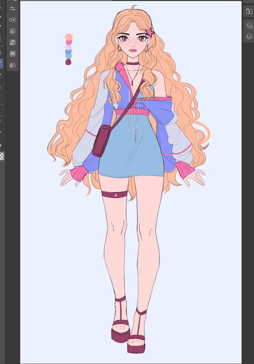 why does this sketch kinda look like a pokemon trainer....