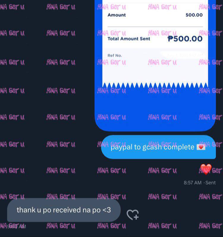 lovetgkk's tweet photo. *₊⋆ atome to gcash money transfer ♡̴
       amount traded: ₱500 ! #ainatrades 彡 https://t.co/euUTlUihKP