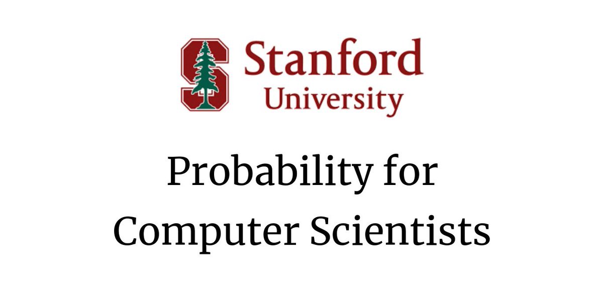 Riazi_Cafe_en's tweet image. Stanford&apos;s &quot;Probability for Computer Scientists&quot;

PDF: web.stanford.edu/~mossr/pdf/p4c…