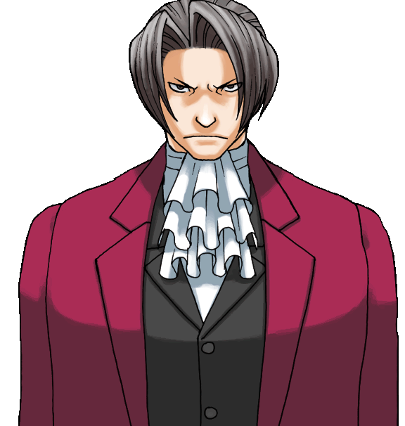 its funny seeing people thirst over edgeworth bc theyll be like omgg hes so hot i need him and then the picture is this