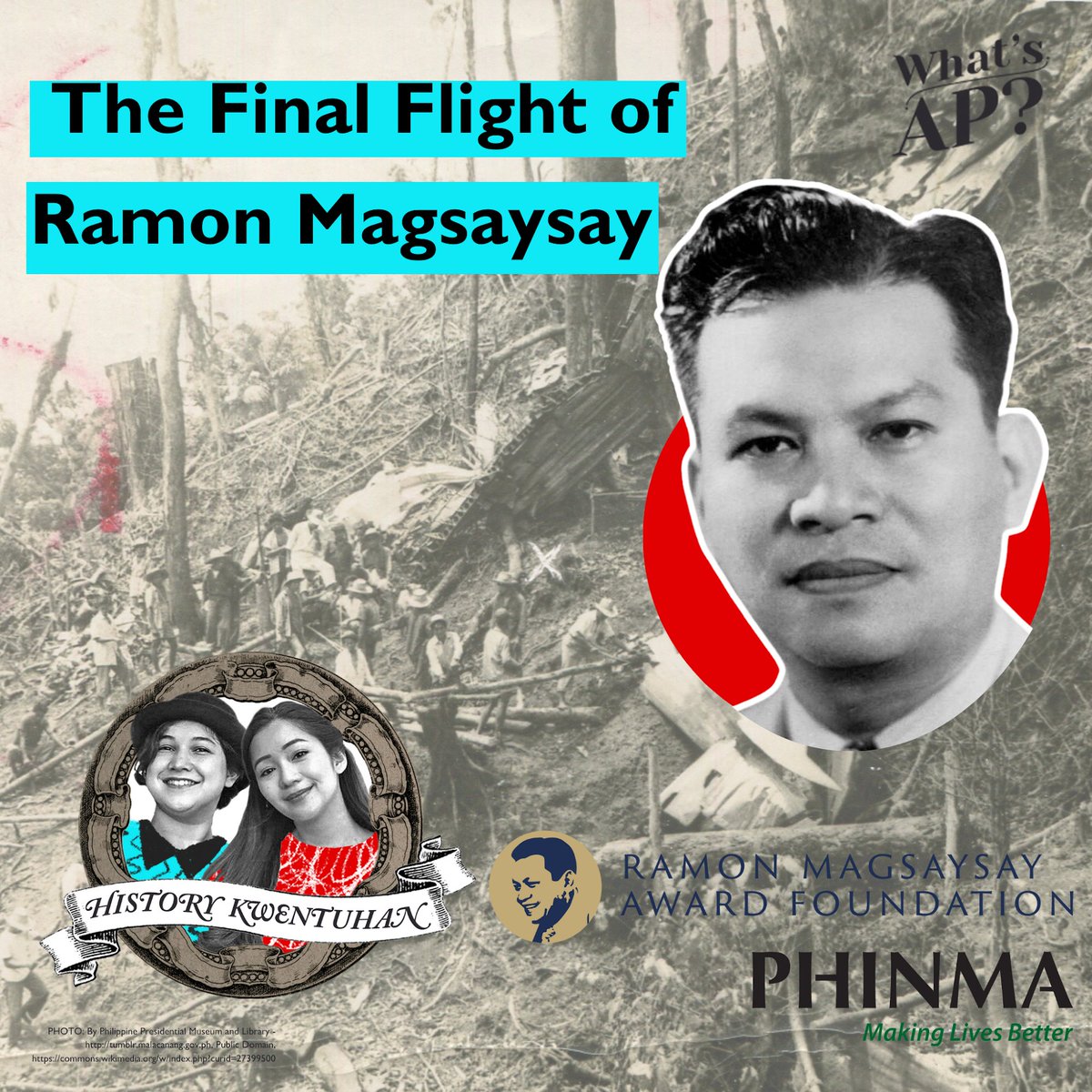 The Final Flight of Ramon Magsaysay

On March 17, 1957, Pres. Ramon Magsaysay’s plane crashed on Mt. Manunggal, leaving only one survivor.

What really happened that night? What questions remain?

 Listen now: bit.ly/4bX51mo