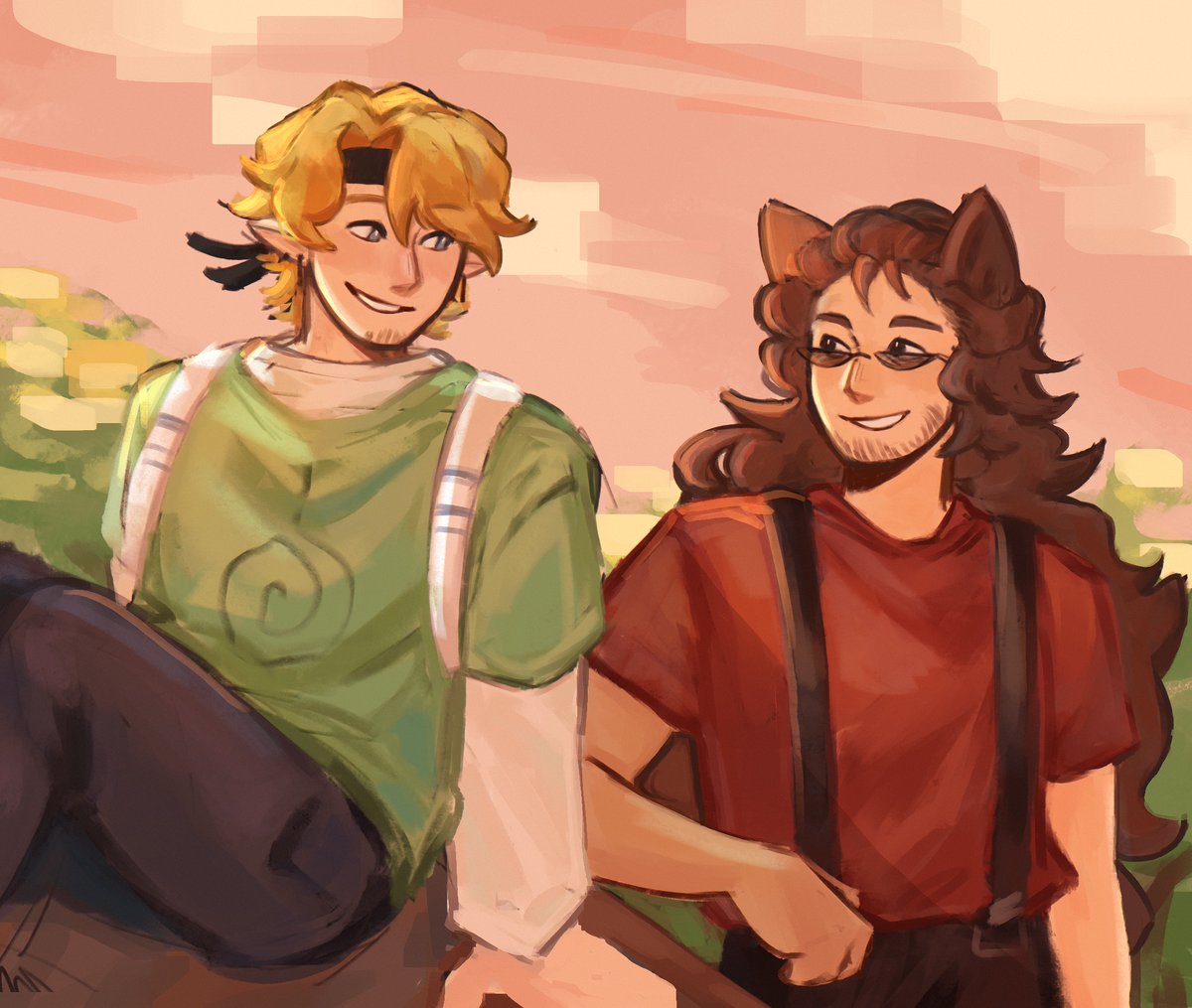 watermlem's tweet image. Treebark for art trade heheh
#itlwart #rendogfanart #treebark 
(AU designs and trade w/by @Oliver_Oil_623)