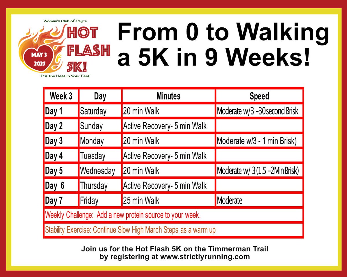 Week 3 - you can do this!

#timetowalk
