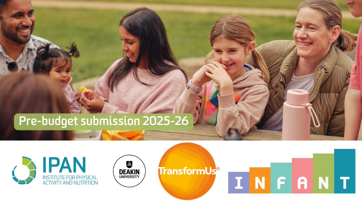 Deakin IPAN (@deakinipan) on Twitter photo Our proposal to <a href="/ausgov/">Australian Government</a> for its 2025-26 Budget is a game-changing investment to scale up two proven childhood programs - INFANT & TransformUs.
Backed by 15+ years of research, these programs can improve lifelong health & wellbeing for Australian children. deakin.au/4bXEdT5 Our proposal to <a href="/ausgov/">Australian Government</a> for its 2025-26 Budget is a game-changing investment to scale up two proven childhood programs - INFANT & TransformUs.
Backed by 15+ years of research, these programs can improve lifelong health & wellbeing for Australian children. deakin.au/4bXEdT5