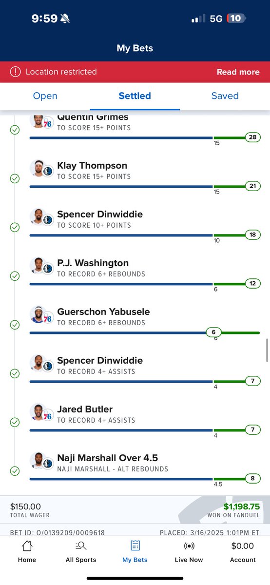 Crazy last 2 days over 7k <a href="/FDSportsbook/">FanDuel Sportsbook</a> <a href="/cookitup31/">Chef T</a> <a href="/2kMust/">Must See Tv</a> <a href="/Asmooth718/">Asmooth718</a> <a href="/MCbets__/">MC Bets</a>