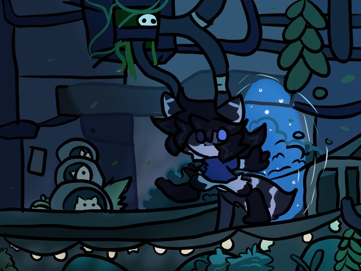 Lone wanderer of the quiet places