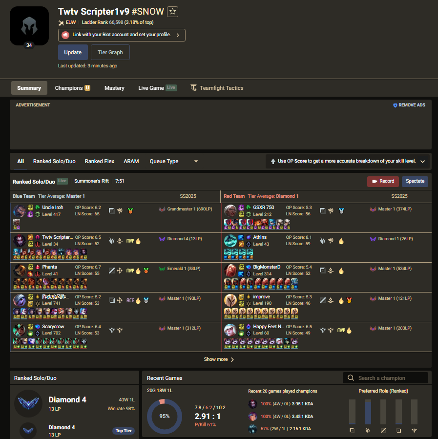 Scripter1v9's tweet image. OKAY HIGH ELO D4 STILL GOING COME BY IF YOU ARE AWAKE Twitch,tv/Scripter1v9 :3