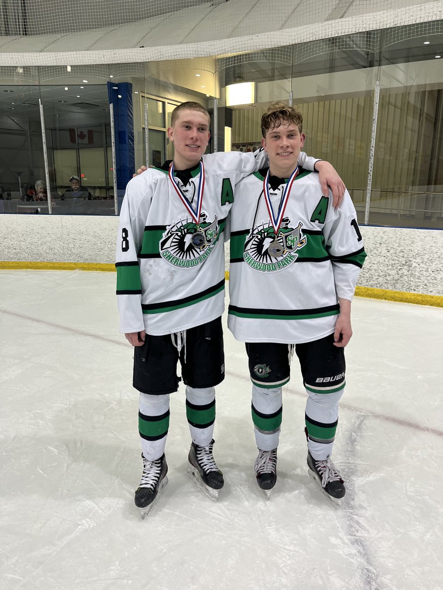 Alex and Joe’s minor hockey career ends in a well earned silver in the city final.  What a wonderful 14 years it was. I will always love watching them play. 🥲