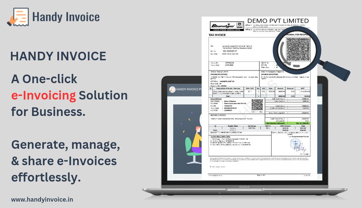 HandyInvoice's tweet photo. A One-click e-Invoicing Solution for Business.

Generate, manage, and share e-Invoices effortlessly.

#HandyInvoice #eInvoice #eInvoicing #BillingMadeEasy #BusinessSimplified https://t.co/mnO3PuL14d