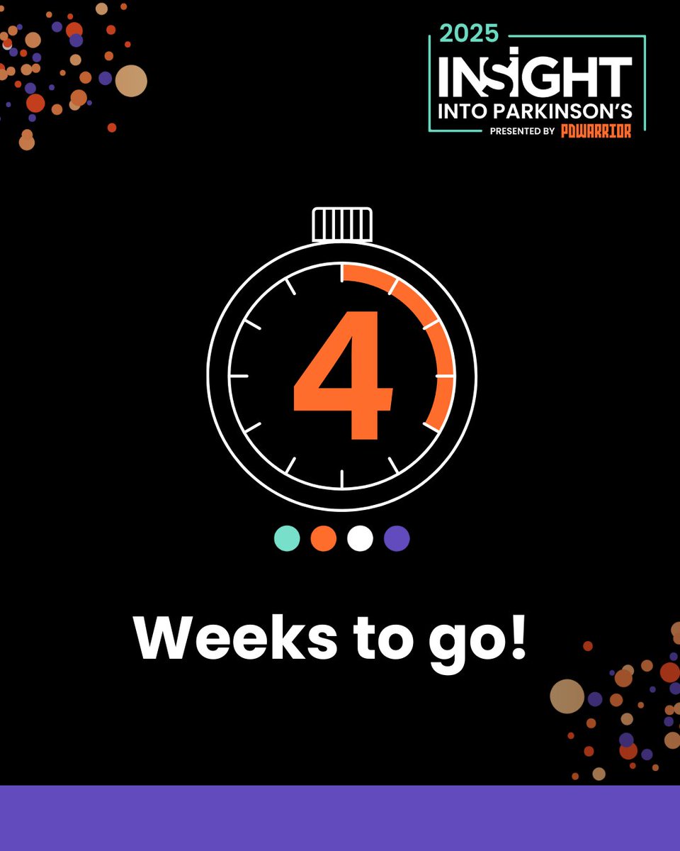 ⏰ The countdown has begun! 🌐 Insight Into PD is 4 weeks away, get your FREE or Premium tickets here;bit.ly/3Q3NdMn