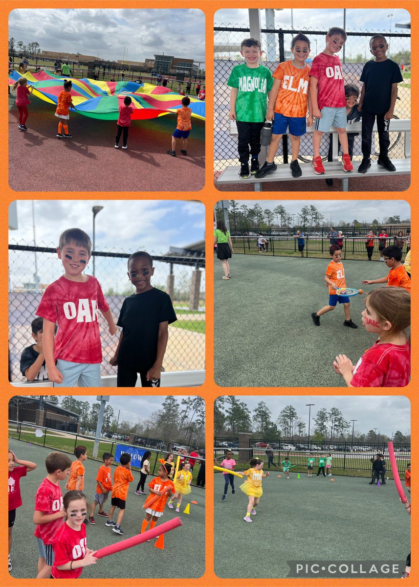 It was nice having spring break right after Grizzly Game Day! 😅 such a FUN and busy day! 🌳🌲🐻❤️🧡💙💚🖤💛<a href="/HumbleISD_GE/">Groves Elementary</a>