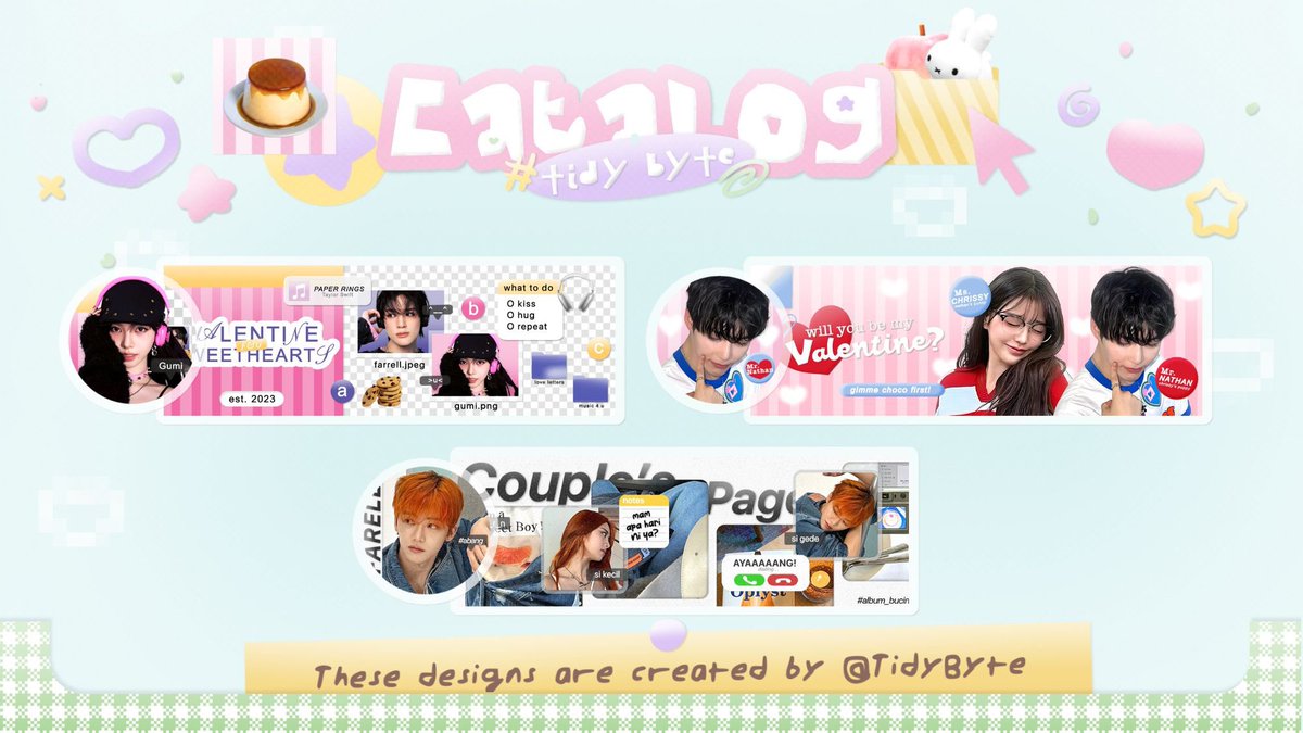 TidyByte's tweet image. ♡  ࣪  / + help repost? thanks! ⊹  ׁ   ִ  ໒꒱

@TidyByte’s site is open for order with various layout by request you can choose __ 🍮 Add your items to the cart and let the { bunny } do the rest!

#zonauang #zonajajan