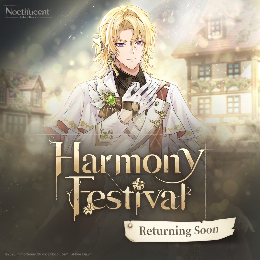 NoctilucentEN's tweet photo. Festive music from the distant parade drifts through the air.
Harmony Festival Phase III is about to open!

#Noctilucent #HarmonyFestivalPhaseIIIPreview #Cypar https://t.co/zIBgg6PQcT