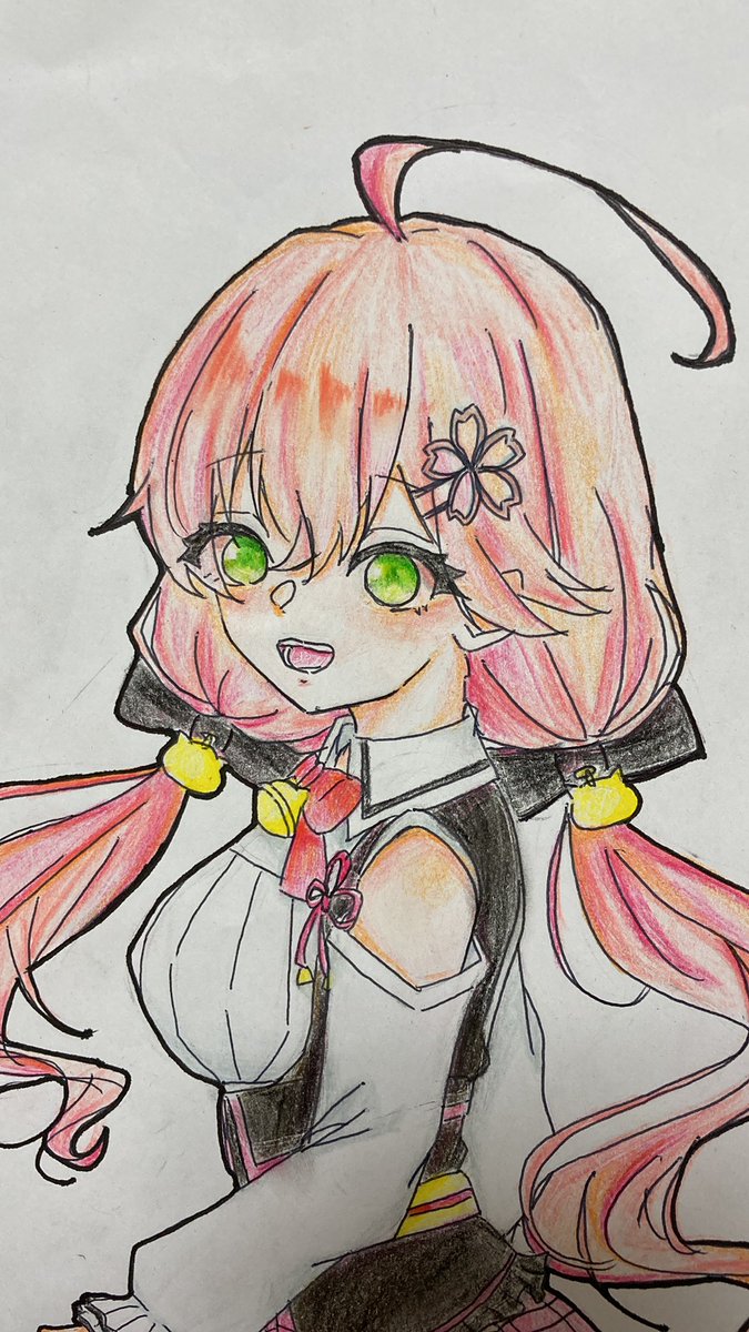 amaneru117san's tweet image. #miko_Art