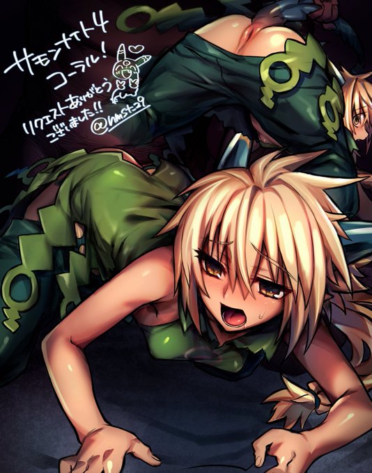 サモンナイト4のコーラル描かせて頂きました!
 『性別不詳』との事で、も～～～男の子版・女の子版も両方描いてます!!基本・差分で【合計45枚】作ってしまった…!(脱衣やら液体やら線画版やら)添付枚数制限が!
【合計45枚+12枚・516MB】https://t.co/Gn3ojlXgwe 