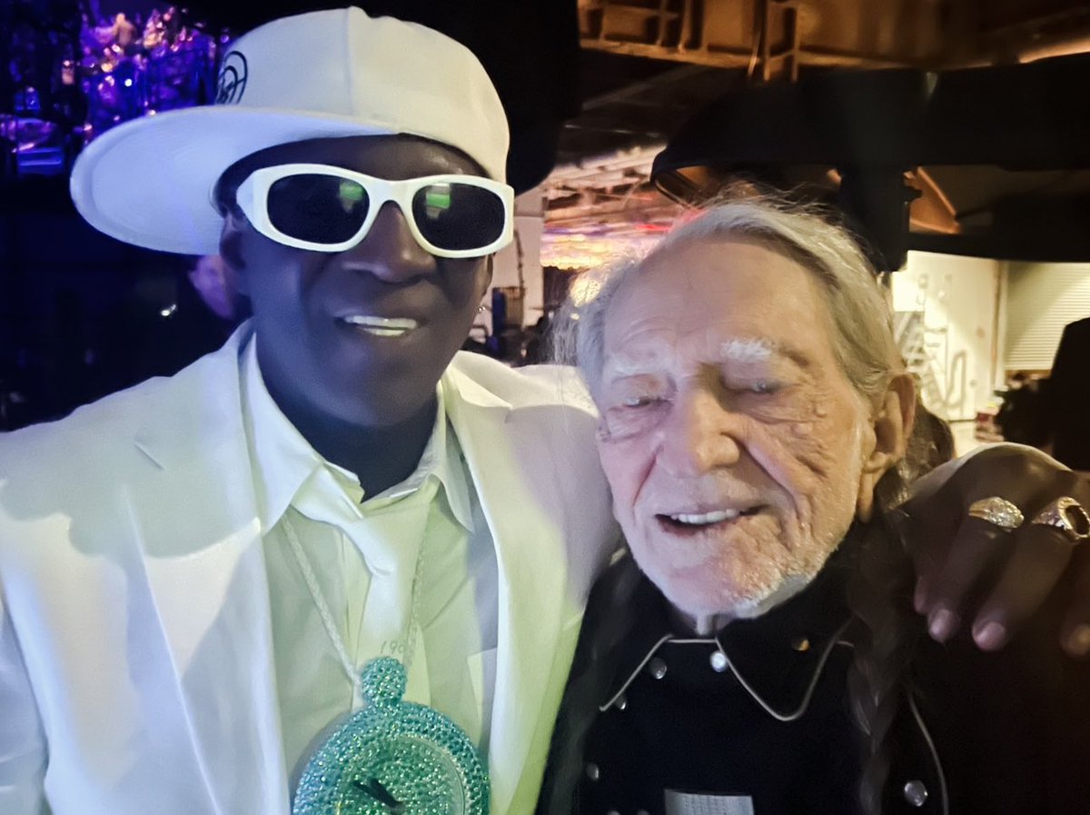 Happy birthday <a href="/FlavorFlav/">FLAVOR FLAV</a> catching up to Willie