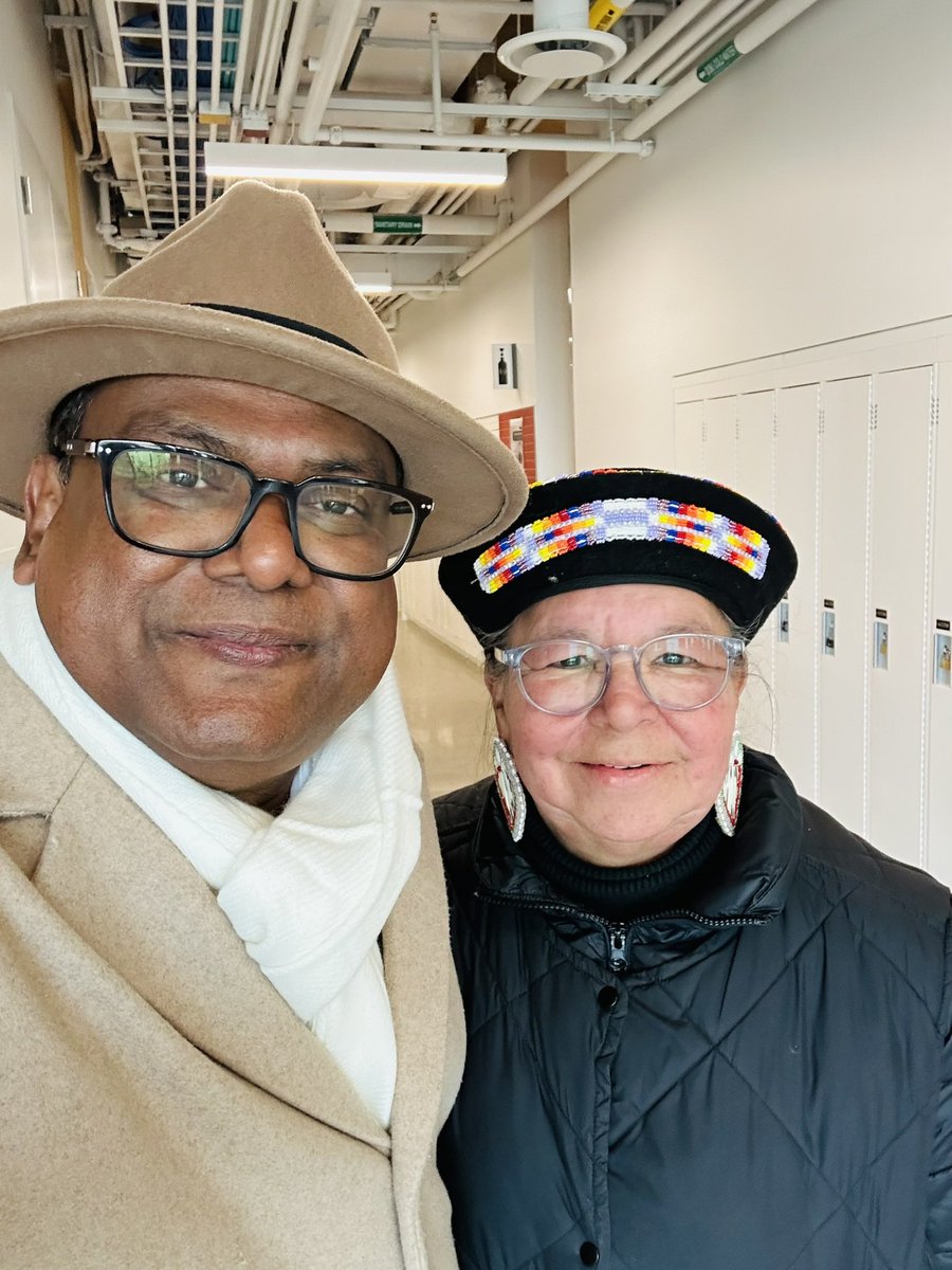 Had a meaningful experience at the Indigenous Education Garden through a circle meeting. Grateful for the insights shared by Elder Liz, First Nations leader &amp; filmmaker Keesis, and the workshop facilitator. Thank you, <a href="/CentennialEDU/">Centennial College</a> and <a href="/CentennialSCHS/">SCHS 🇨🇦</a> for this great initiative.