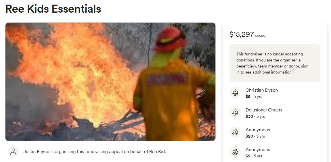 I spent the gofundme money on drugs instead.