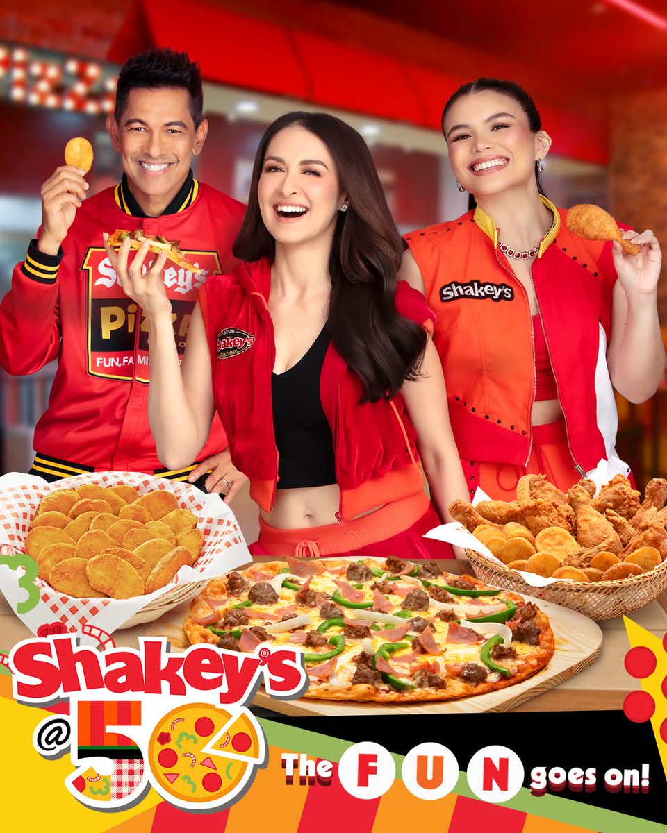 All Access To Artists (@aaartists_) on Twitter photo Marian Rivera for <a href="/PHShakeys/">Shakey's Philippines</a>
🕰️ From era to era to era, the fun keeps rolling! 🎈50 years of fun, family and pizza at Shakey’s! 🍕🎉 #Shakeys50 #ShakeysTheFunGoesOn
#MarianRivera #AllAccessToArtists #fAAAmily Marian Rivera for <a href="/PHShakeys/">Shakey's Philippines</a>
🕰️ From era to era to era, the fun keeps rolling! 🎈50 years of fun, family and pizza at Shakey’s! 🍕🎉 #Shakeys50 #ShakeysTheFunGoesOn
#MarianRivera #AllAccessToArtists #fAAAmily