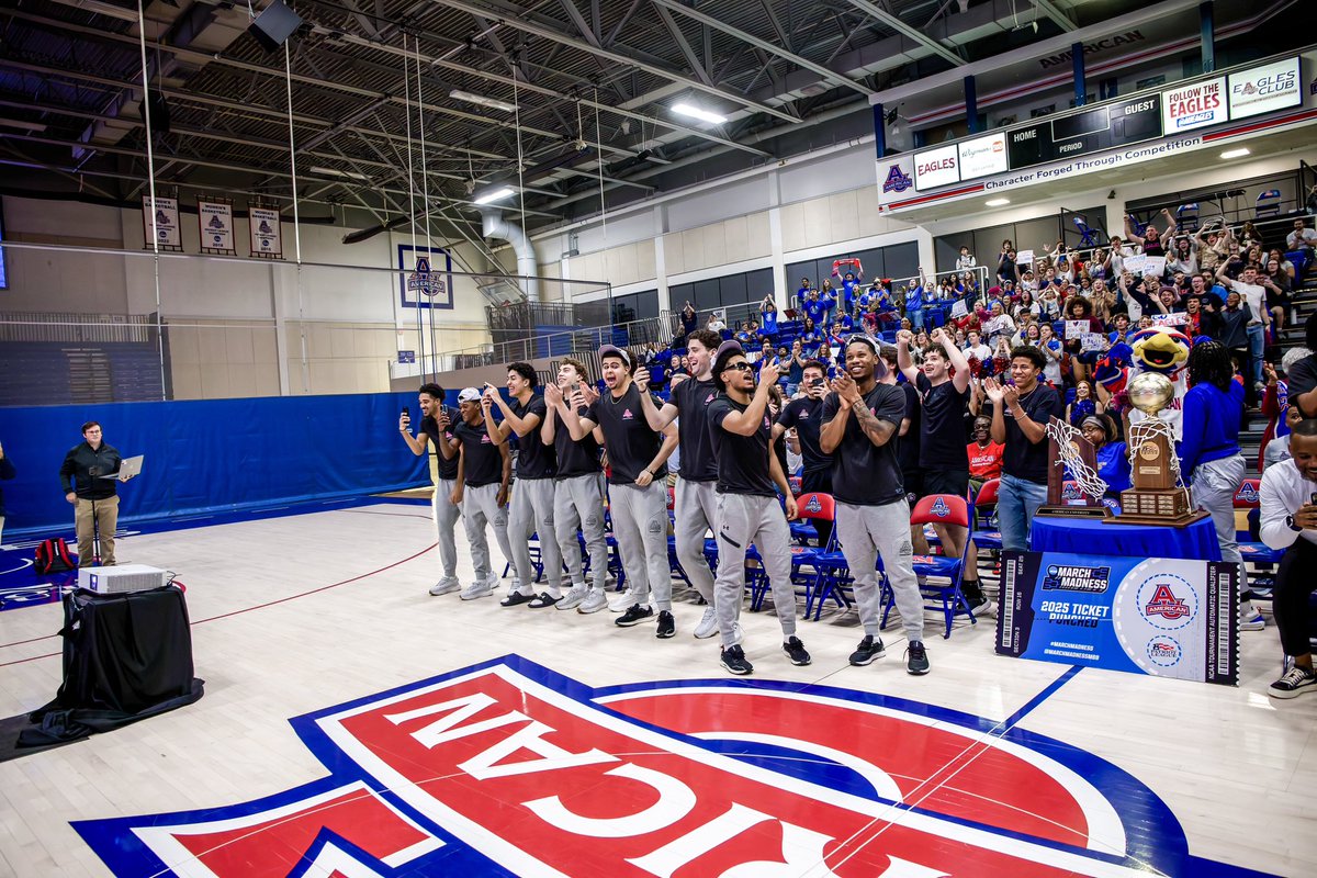 American U. Men's Basketball tweet media