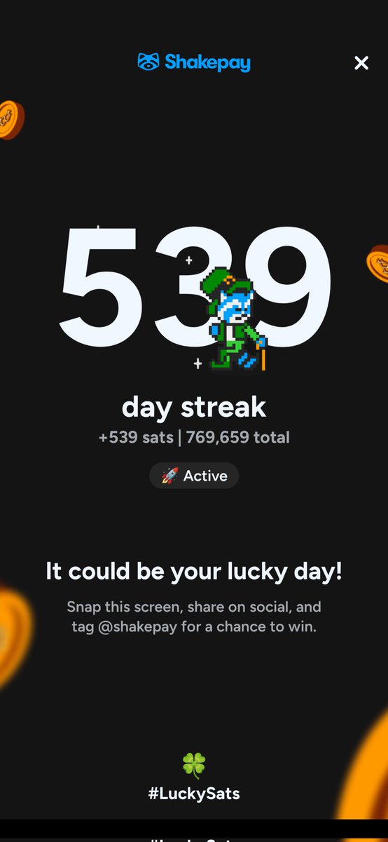 It is my lucky day <a href="/shakepay/">Shakepay — Buy Bitcoin 🇨🇦</a>