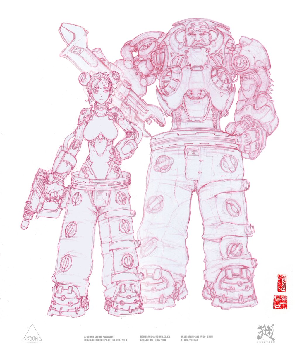 Mechanic father and daughter  🛠️⚙️