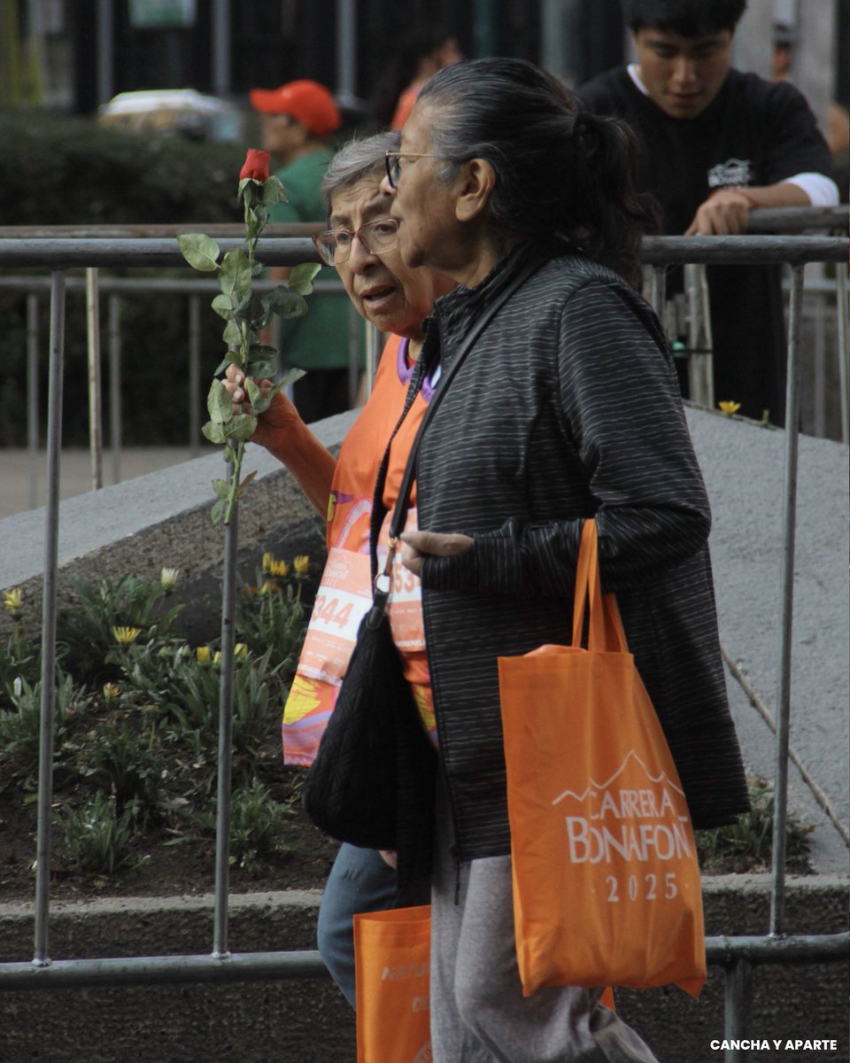 CanchayAparte's tweet image. #EllasLuchan 
Correr para demostrar que estamos juntas y empoderadas. La #CarreraBonafont2025 llevó a miles de mujeres a la calle, bajo el lema #NaturalmentePoderosa 

📸 Ximena Vargas