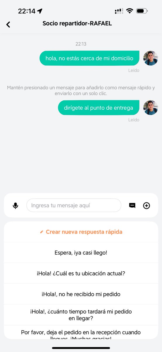GO_GARCIA3's tweet photo. @DiDi_Mexico  El repartidor no llegó al punto de entrega https://t.co/v13EhN6qVg