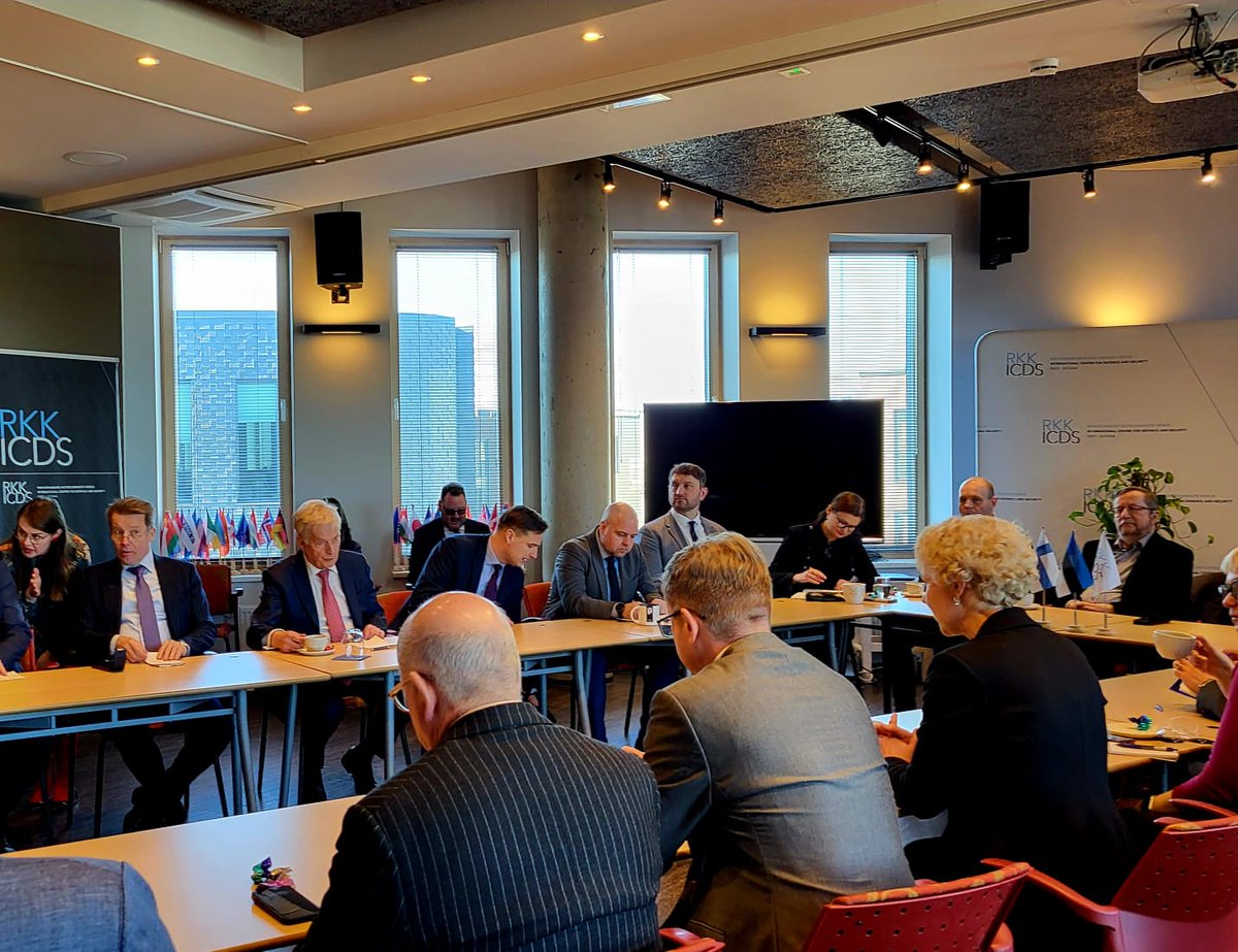ICDS Tallinn (@icds_tallinn) on Twitter photo The ICDS was happy to host <a href="/niinisto/">Sauli Niinistö</a>, former President of Finland, for a conversation about European security moderated by our director <a href="/KristiRaik/">Kristi Raik</a> last week.
A stronger Europe is urgently needed. The ICDS was happy to host <a href="/niinisto/">Sauli Niinistö</a>, former President of Finland, for a conversation about European security moderated by our director <a href="/KristiRaik/">Kristi Raik</a> last week.
A stronger Europe is urgently needed.