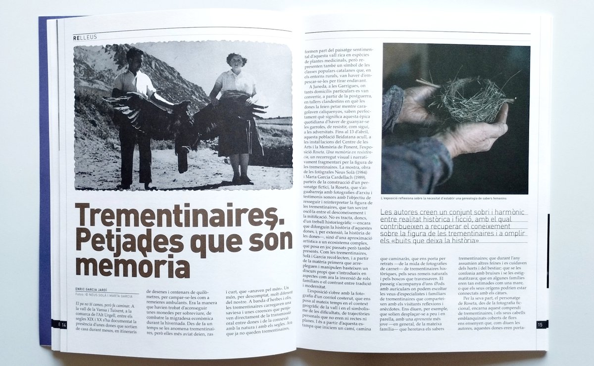 CardellachMarta's tweet photo. Gràcies a la revista @revistamangrana per donar veu a "Roseta, una memòria en resistència". Contenta d'estar entre artistes admirades. Amb l'estimada @NEUSSOLAC  companya d'aventures i viatge. https://t.co/YnBwIiaBkZ https://t.co/hl1fMuxJZm