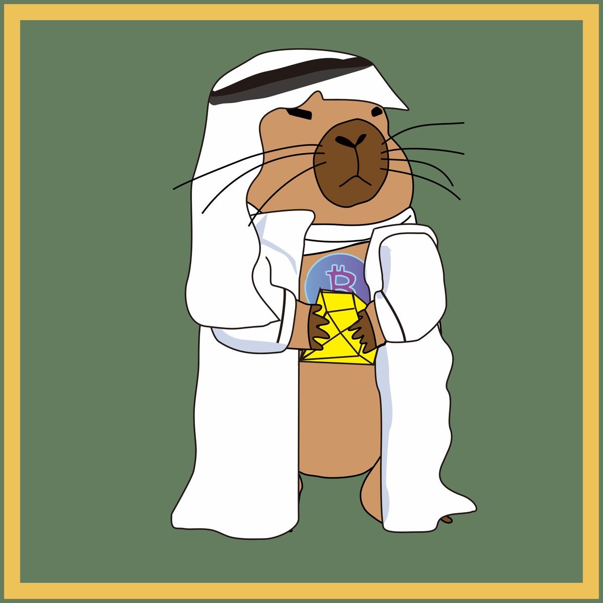 BabyMarmot_bsc's tweet photo. Dear Changpeng Zhao:

We've been building on #BNBChain for almost a year. I really hope this chain will keep getting stronger in the future. 

Thanks to you, making Bsc better and better isn't just a slogan anymore. It's actually happening. Thanks for all your hard work! @cz_binance 

I recently heard that you might need a new profile picture. Haha, maybe it was just a joke, but let me recommend myself. 👀👇

We've designed a new profile picture for you with great care. #Capybara

I hope you'll like the story of the capybara 💕💕💕

#Capybara #BNBChain #MarmotCommunity