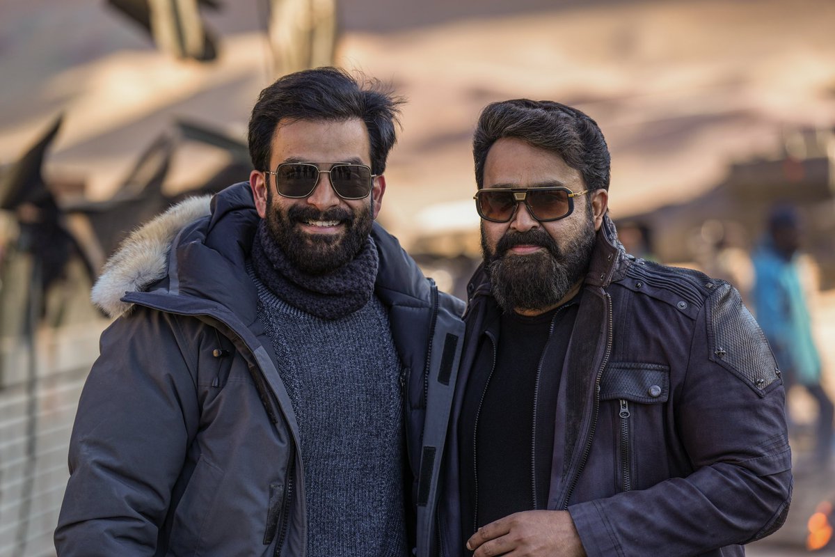aashirvadcine's tweet photo. The Emperor & his General

Catch the world of #L2E #Empuraan, in T-10 days at theatres near you.

#March27 

@mohanlal 
@PrithviOfficial #MuraliGopy @antonypbvr @aashirvadcine @GokulamGopalan @GokulamMovies #VCPraveen #BaijuGopalan #Krishnamoorthy @DreamBig_film_s @jsujithnair @AAFilmsIndia @SVC_Official @prithvirajprod #SureshBalaje #GeorgePius @ManjuWarrier4 @ttovino @Indrajith_S @deepakdev4u @sujithvasudev @vavanujumudeen #AkhileshMohan #NirmalSahadev #Mohandas #Silvastunt @Poffactio