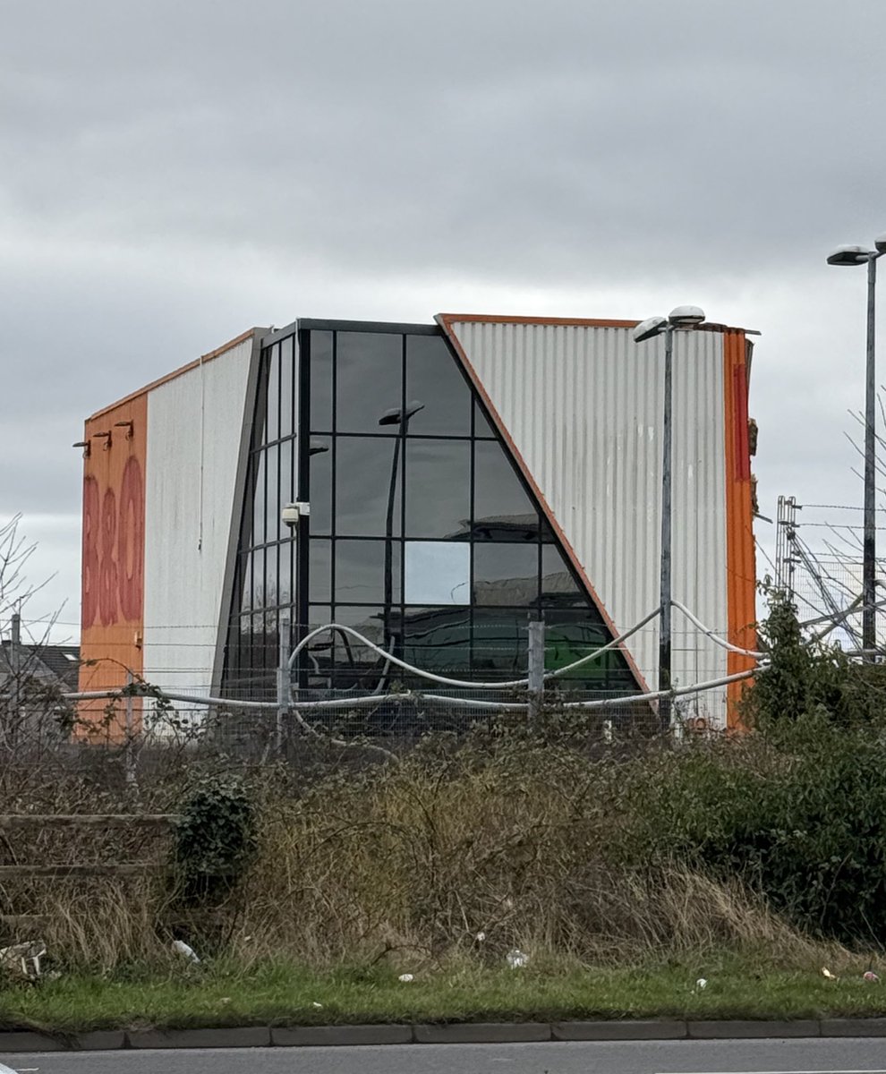 All that’s left of B&amp;Q