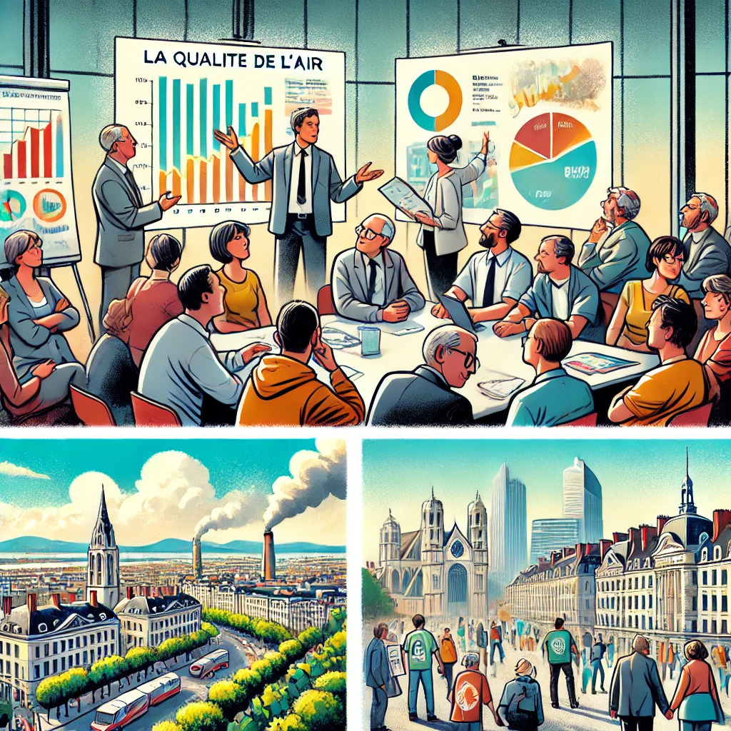 🌱Votre voix compte pour un air plus sain à Lyon ! 
📢Participez à l'Assemblée Générale de L'air des Lyonnais :
✅ Bilan de nos actions 
✅ Découverte de nos projets 2024 
Rejoignez-nous pour agir ensemble pour un air plus respirable ! 💙
#QualitéAir #Lyon #Environnement #Santé