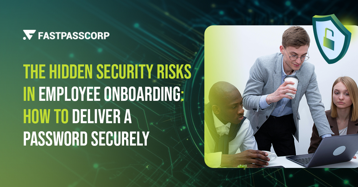 FastPassCorpAS's tweet image. Employee onboarding is a critical process that sets the foundation for security and efficiency in your organization. However, traditional onboarding methods come with inherent security risks, particularly when providing new employees with their initial credentials.

How can…