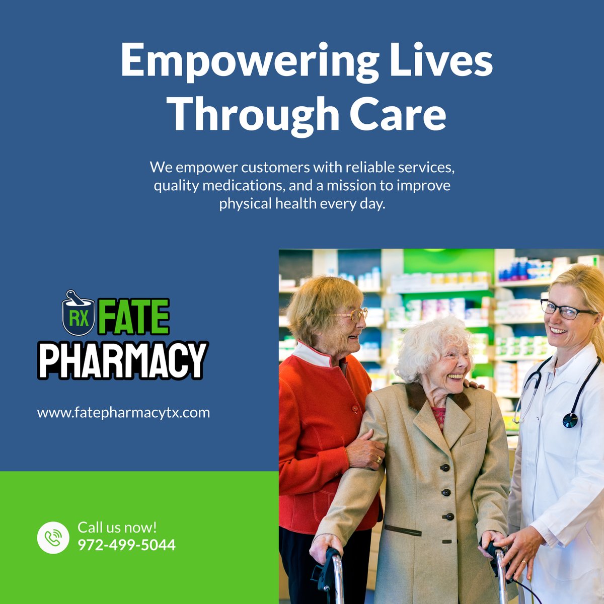 fatepharma_tx's tweet photo. We prioritize your well-being. Count on us for care, guidance, and support. Visit us and see the difference! 

#RockwallTX #RetailPharmacy #CustomerCare https://t.co/OGFufliWhU