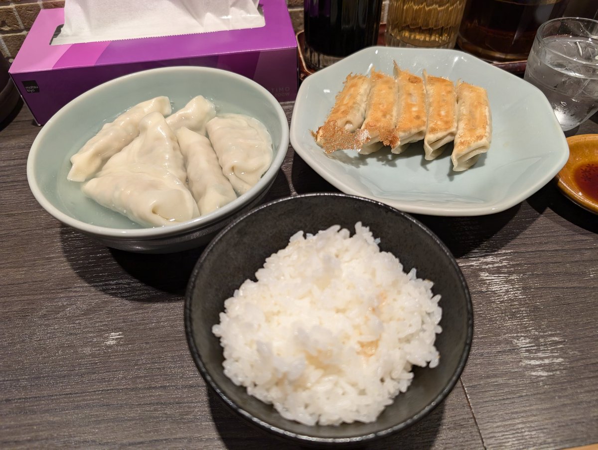 blownheart's tweet photo. 餃子みんみん　宇都宮 https://t.co/z6jbAyUaxQ