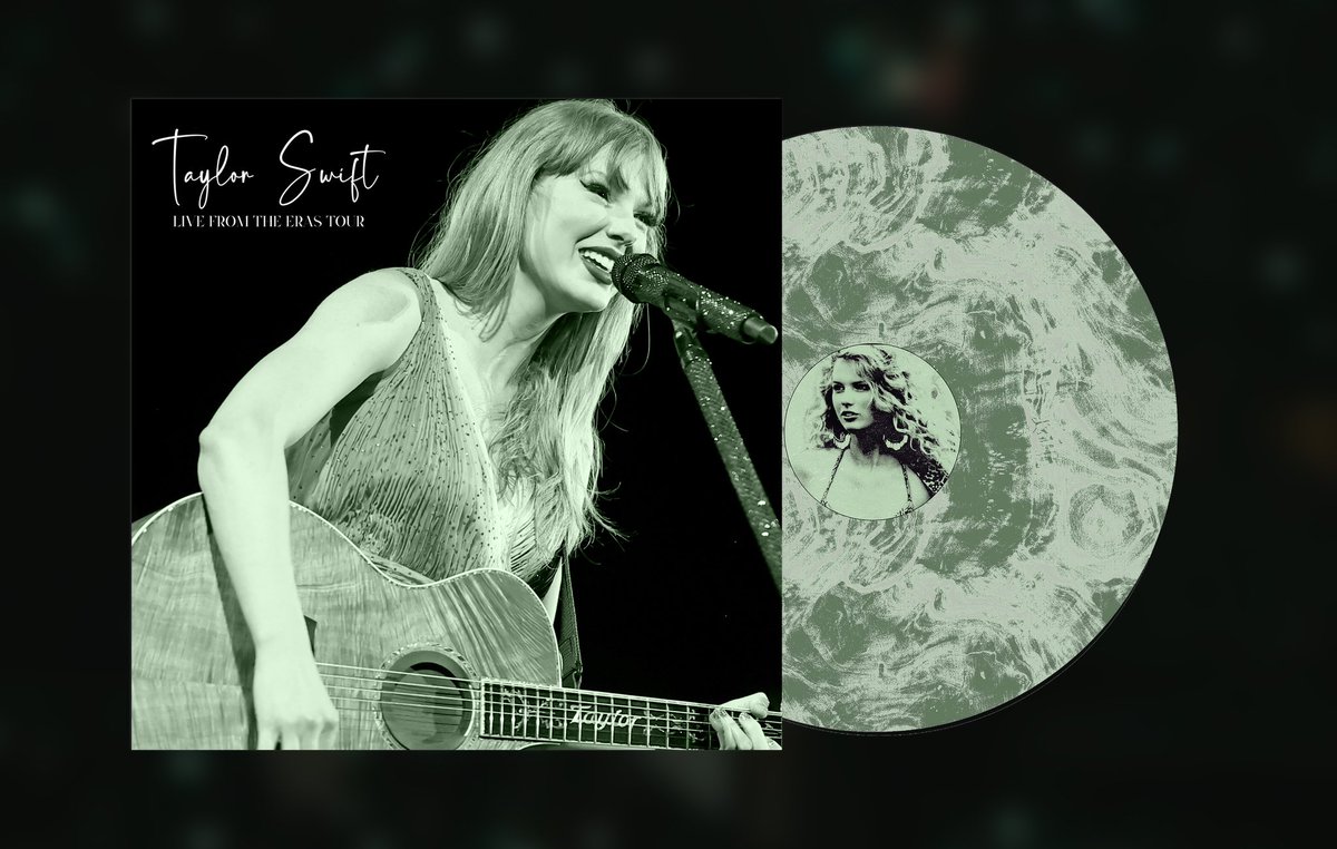 TmidnightsTS13's tweet photo. Imagine:

The Eras Tour Live as a Vinyl Collection series 
 💚💛💜❤️🩵🖤🩷🤎🩶💙🖤 with each era having their own vinyl with Live Recordings

#TSTheErasTour https://t.co/HnZhCDEVgV